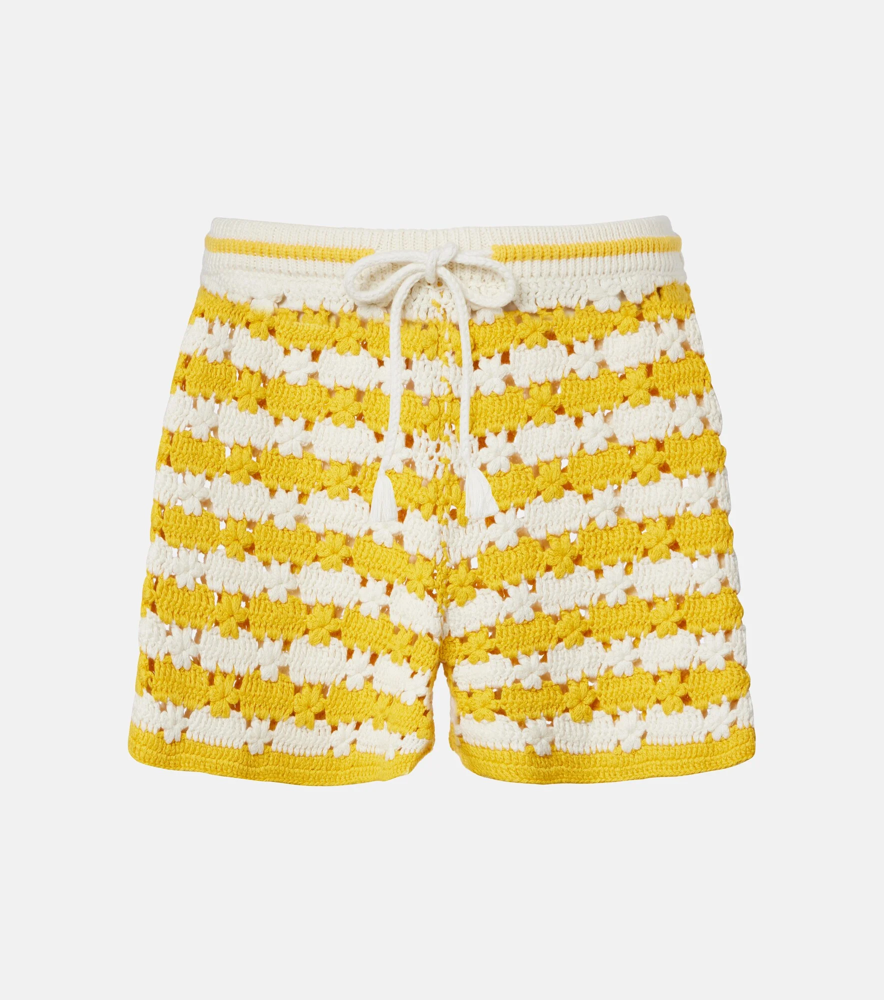 Goldie Malik cotton crochet shorts - 1