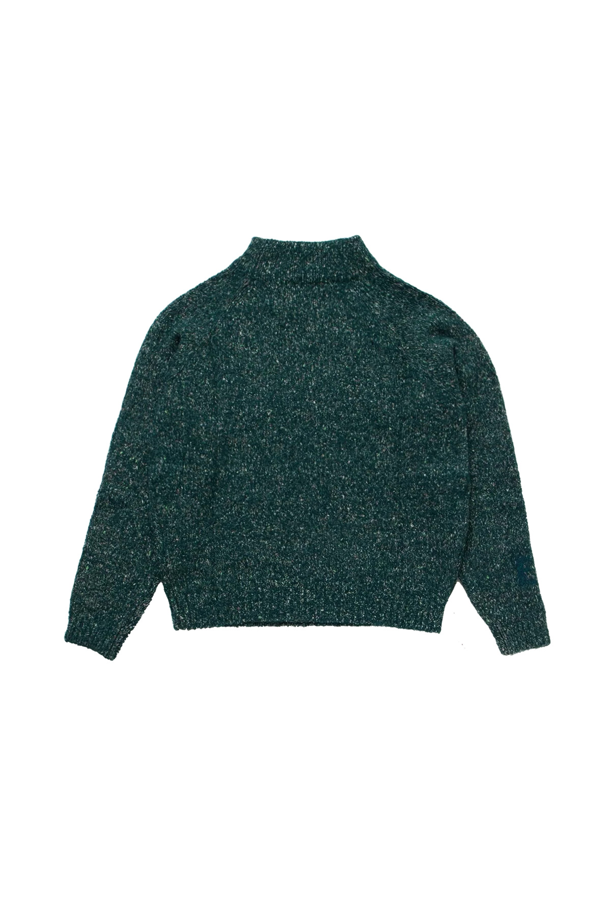 ERL Slit Neck Alpaca Sweater Dark Green - 2