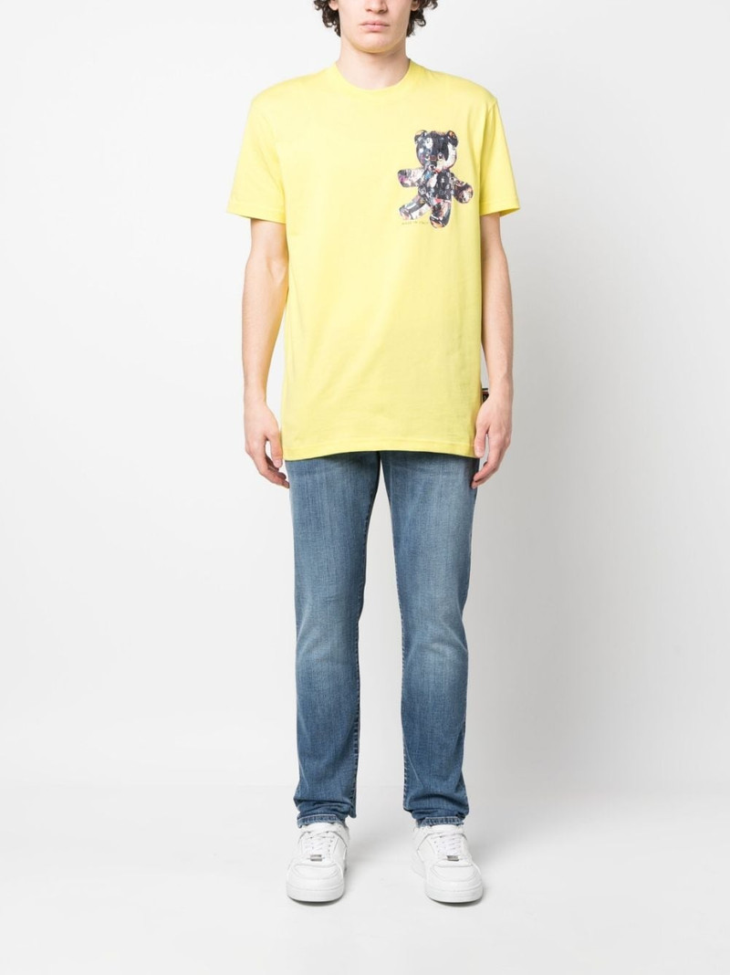PHILIPP PLEIN teddy bear-print T-shirt outlook