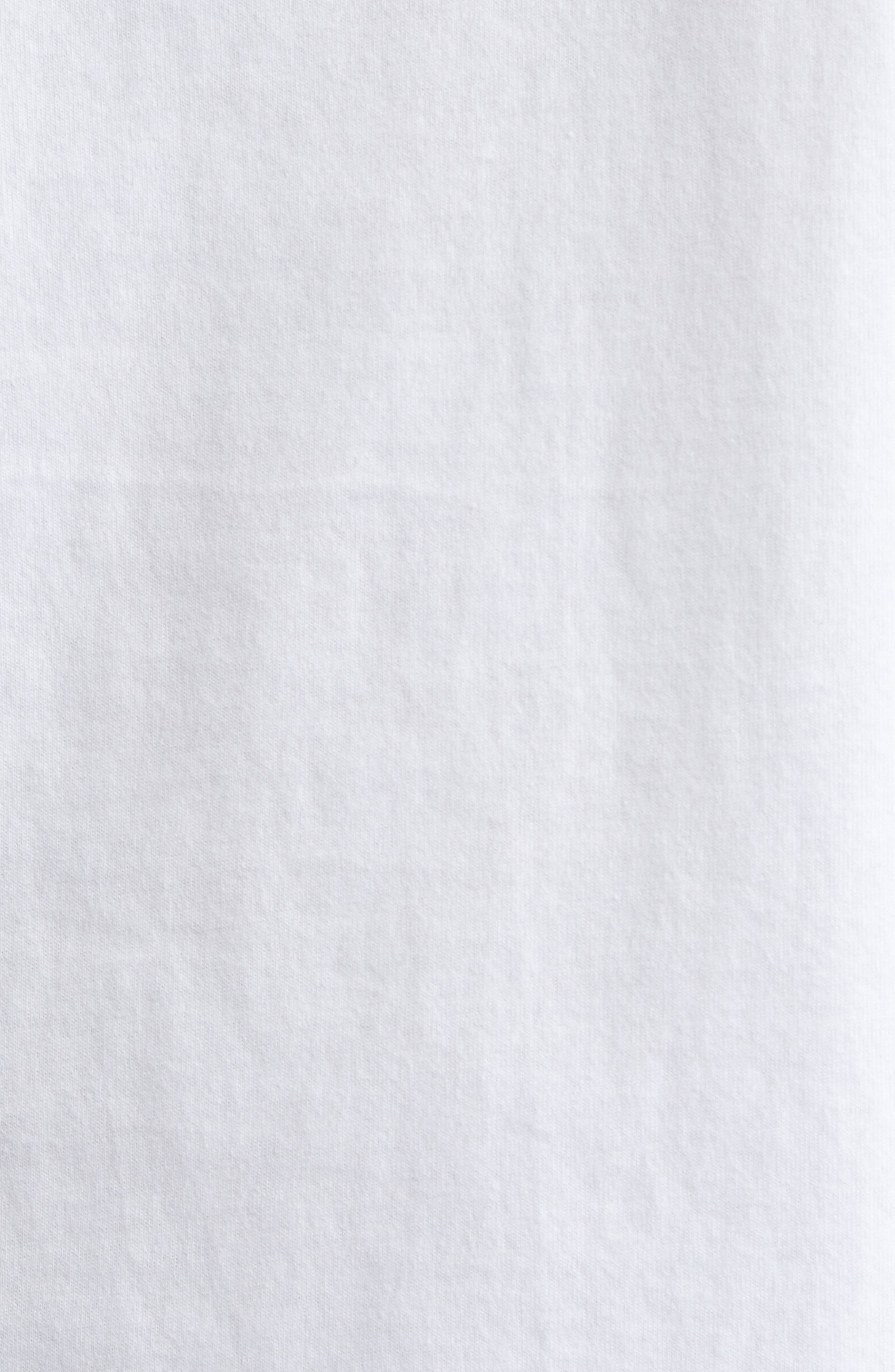 JW Anderson Panelled Anchor Embroidered Crop T-Shirt in White at Nordstrom - 6