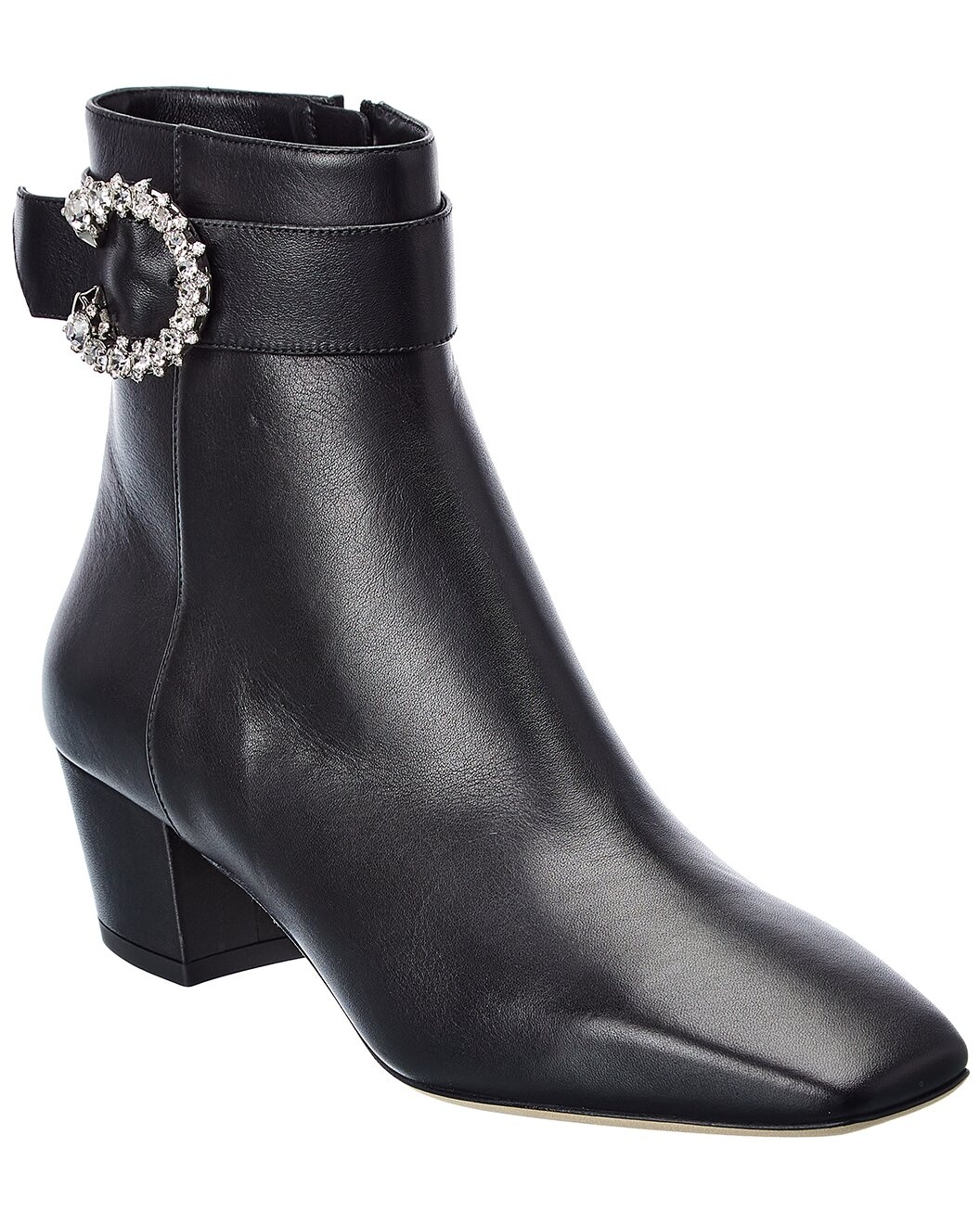 Jimmy Choo Myan 45 Leather Bootie - 1
