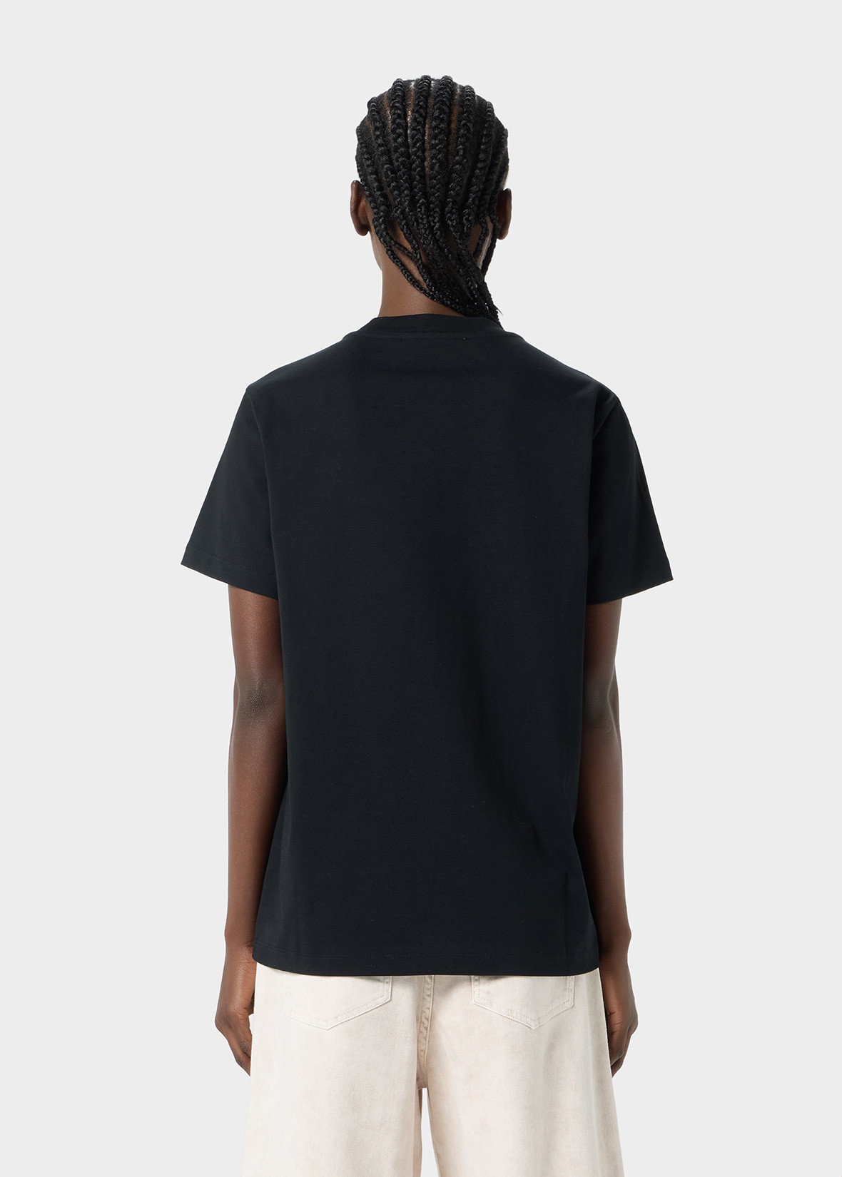 T-SHIRT WITH MICRO-SEQUIN LOGO - 4