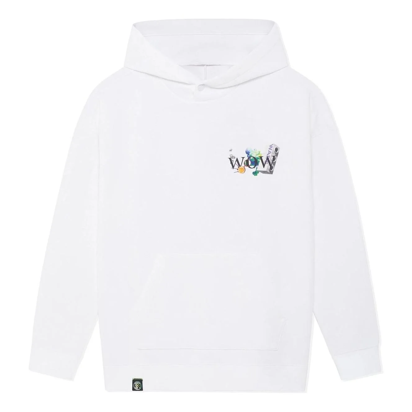Li-Ning Way Of Wade Art Graphic Hoodie 'White' AWDSE73-2 - 1