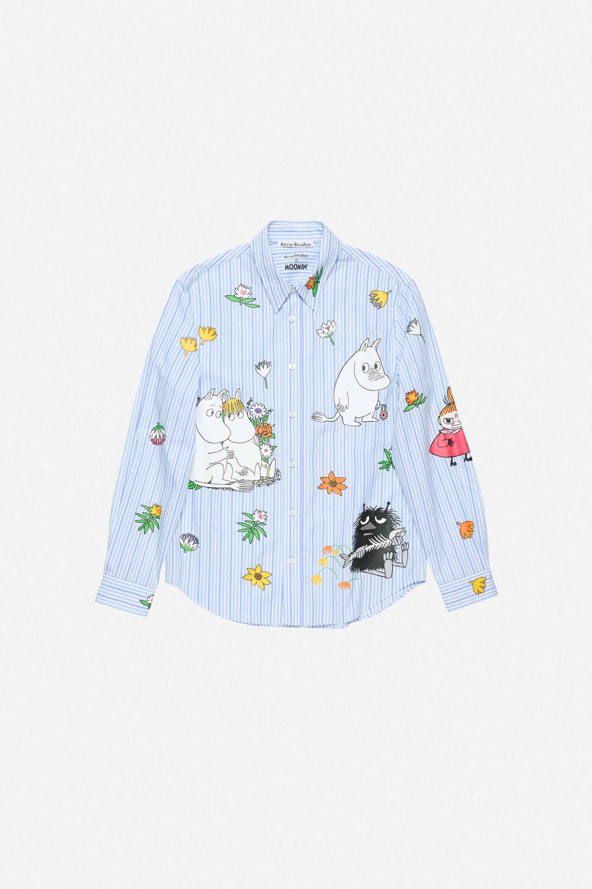Shirt Acne Studios x Moomin - White/blue - 2