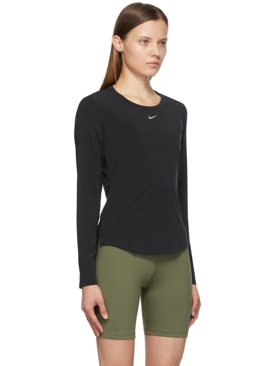 Black One Luxe Long Sleeve T-Shirt - 2