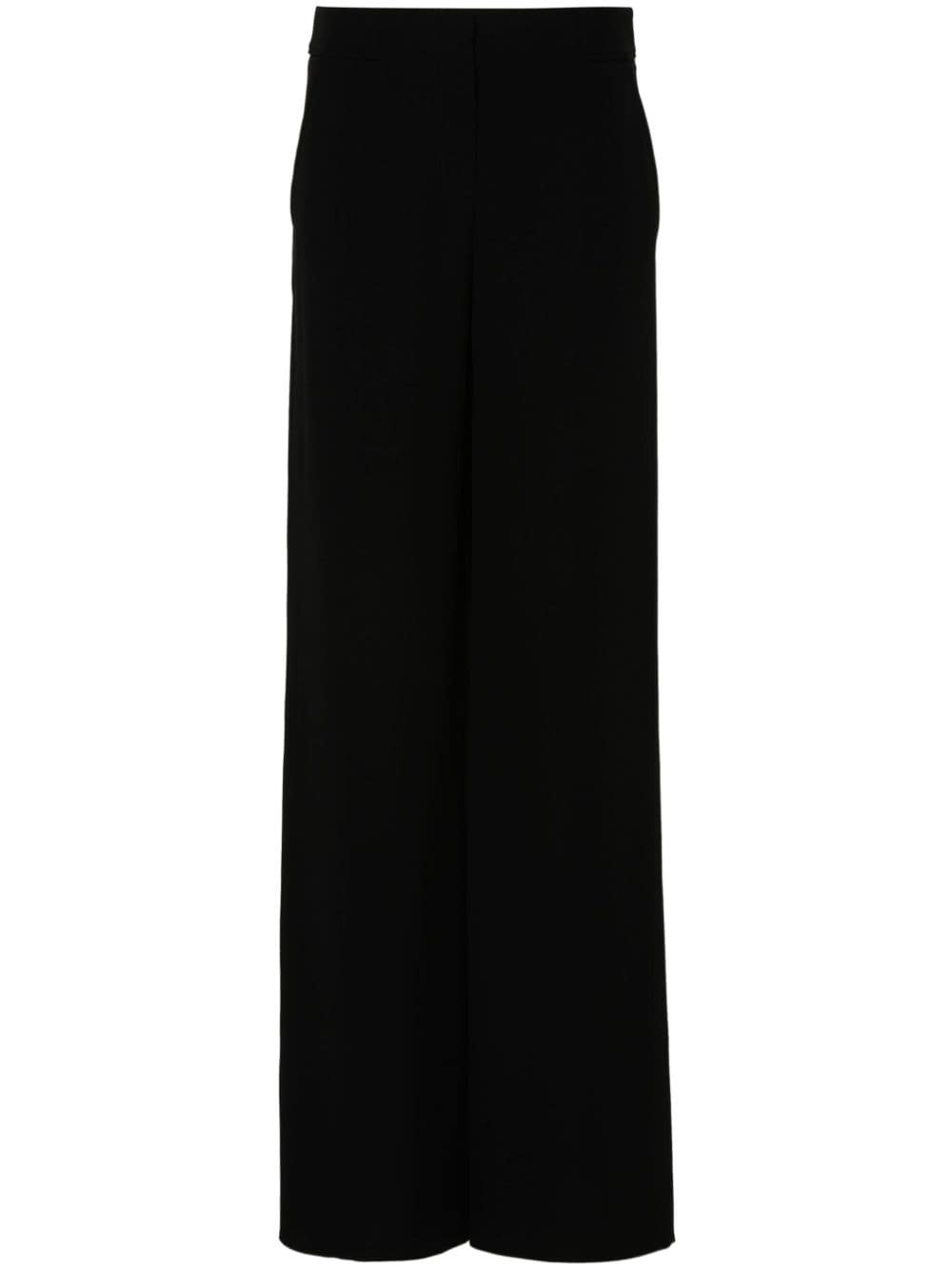 silk satin trousers - 1