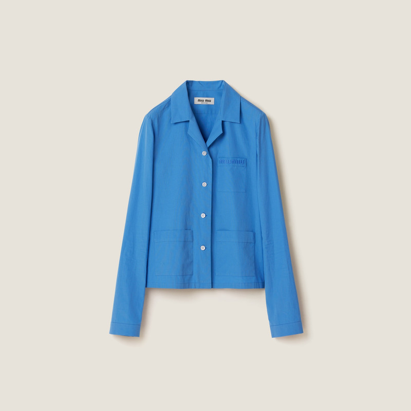 Poplin shirt 1