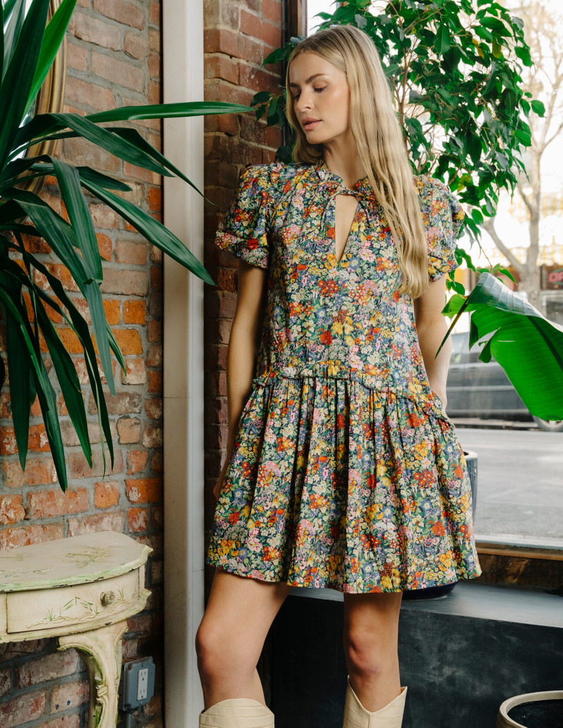 Edith Short Sleeve Dress 1
