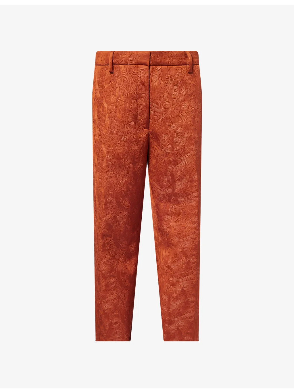 Paxy Jacquard Woven Trousers - 1