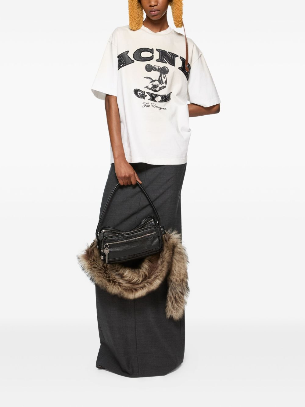 logo-print T-shirt - 3