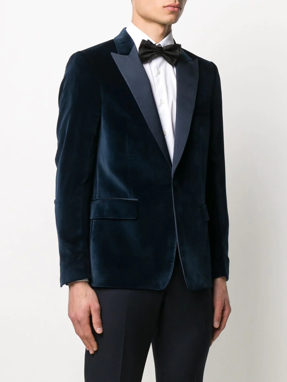 peaked lapel dinner jacket - 3