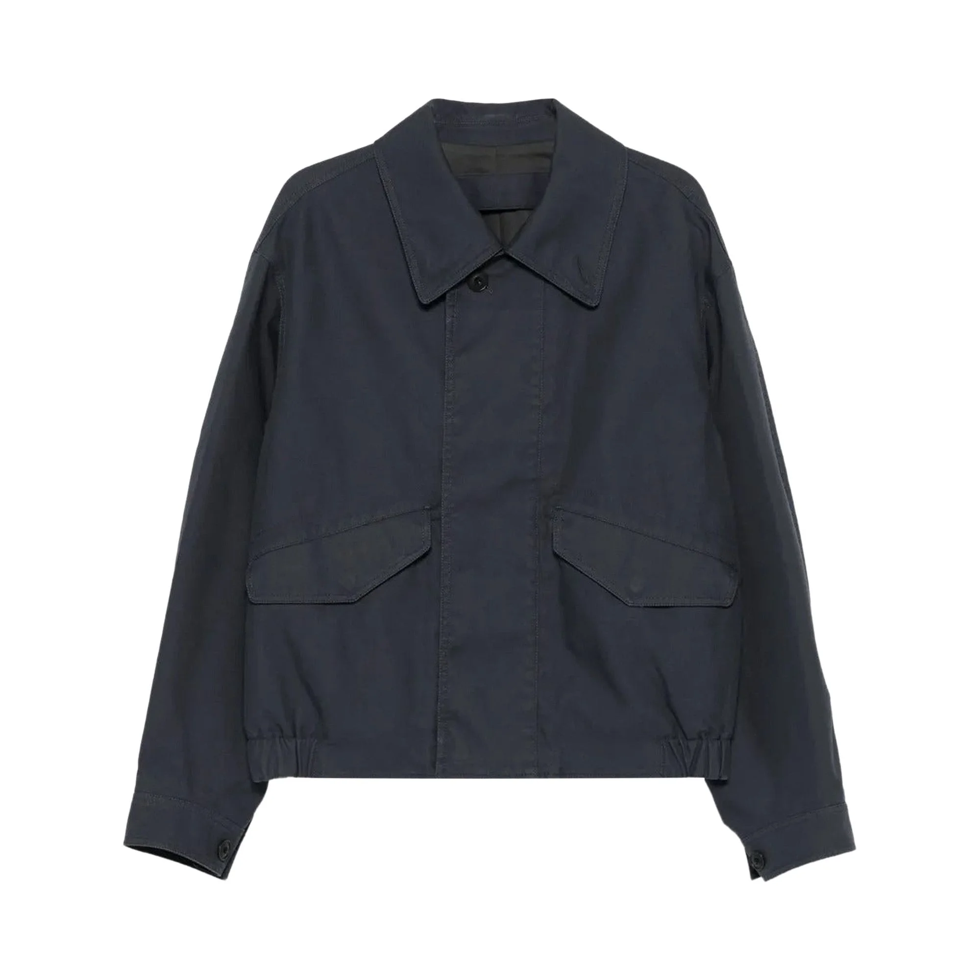 Lemaire Boxy Blouson Coat 'Graphite Blue' - 1