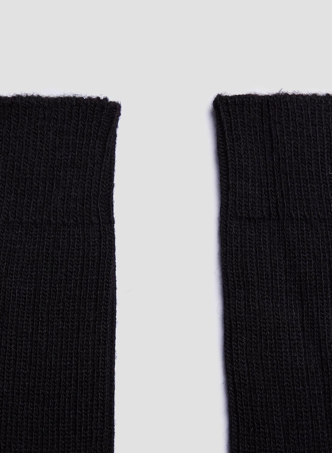 Alpaca Wool Sock in Black - 4