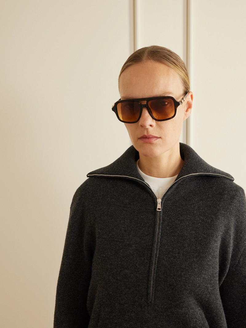 GUCCI Aviator-style Acetate Sunglasses outlook