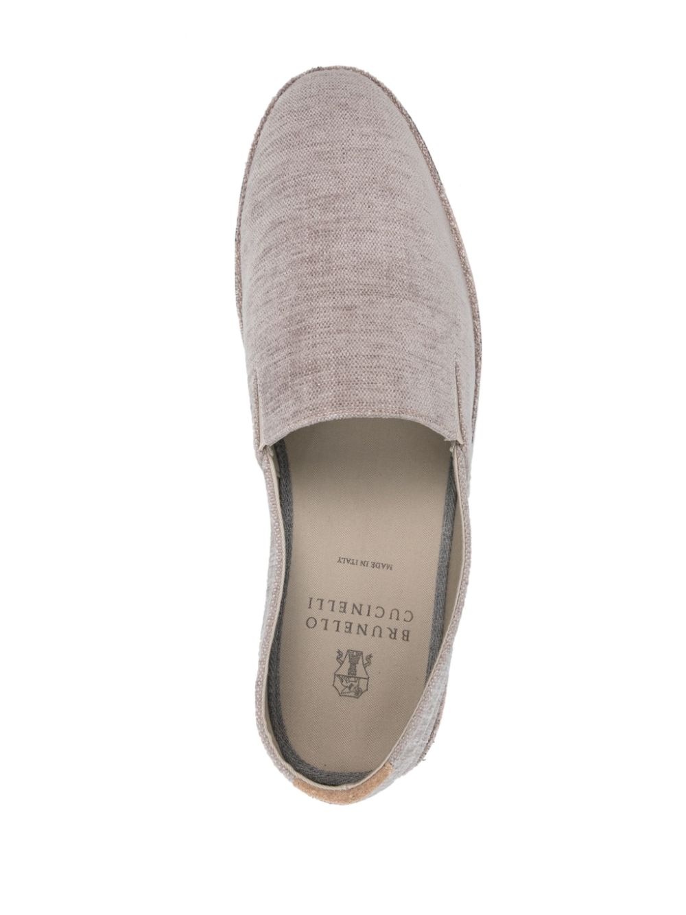 mÃ©lange-effect almond toe espadrilles - 4