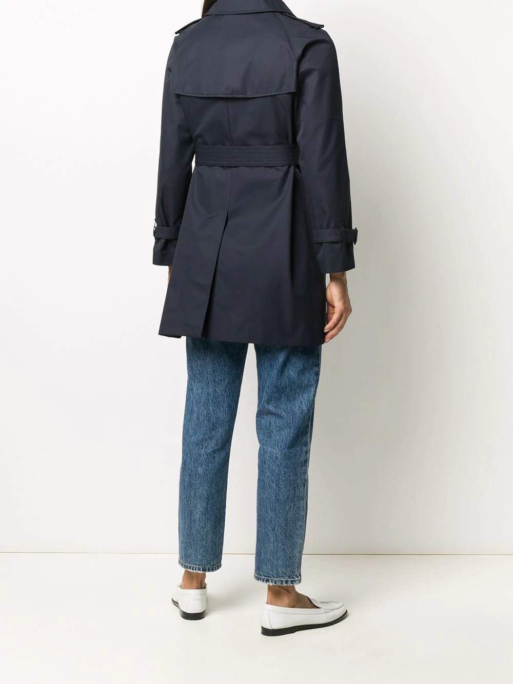 MUIE short cotton trench coat - 4