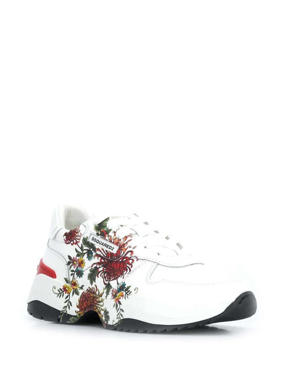 D24 floral print sneakers - 2