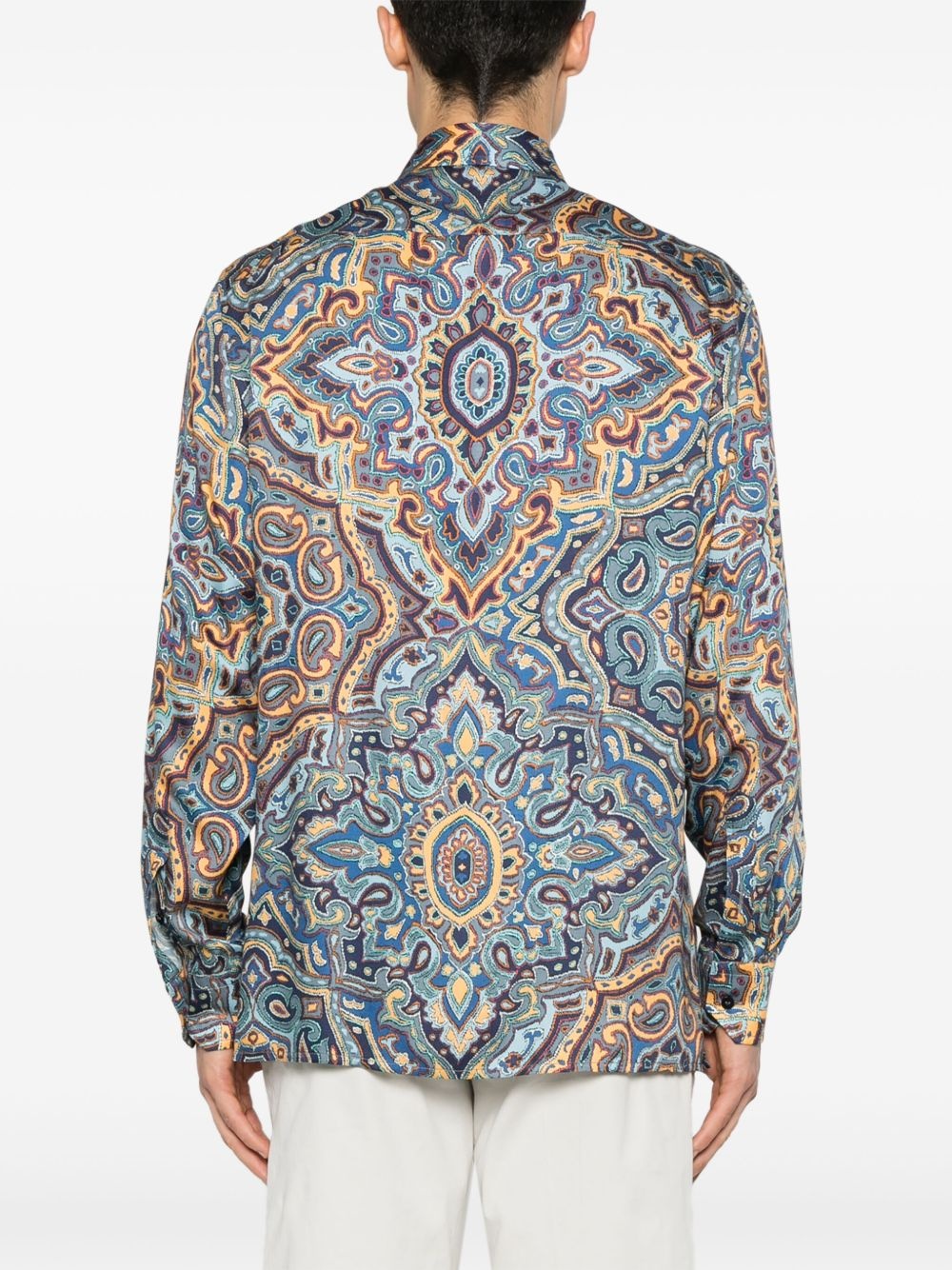 paisley-print shirt - 4