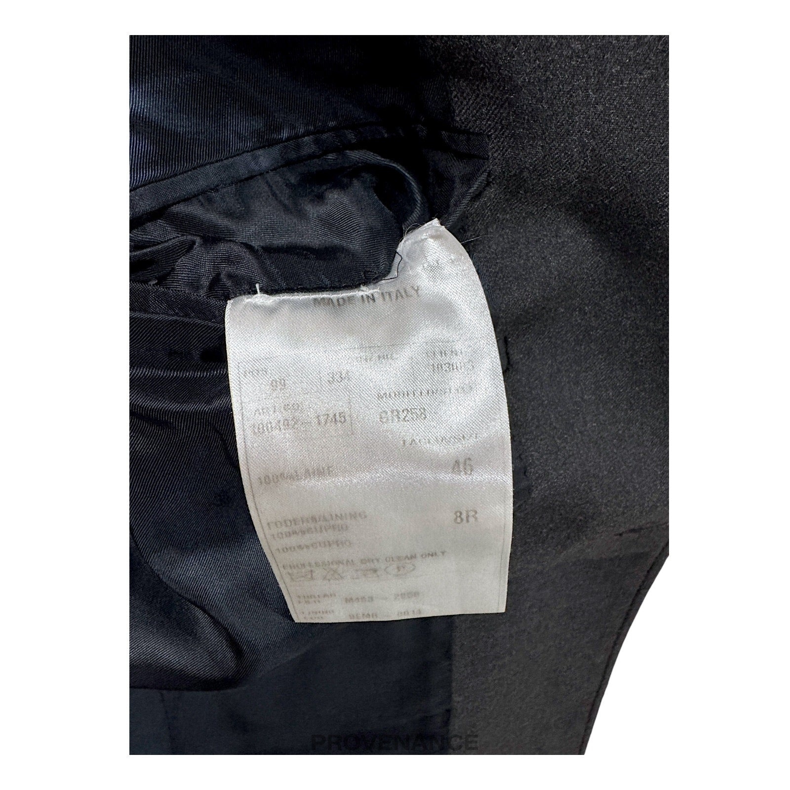 Lanvin Grosgrain Trim Blazer Jacket Coat - Grey 36 46 - 12
