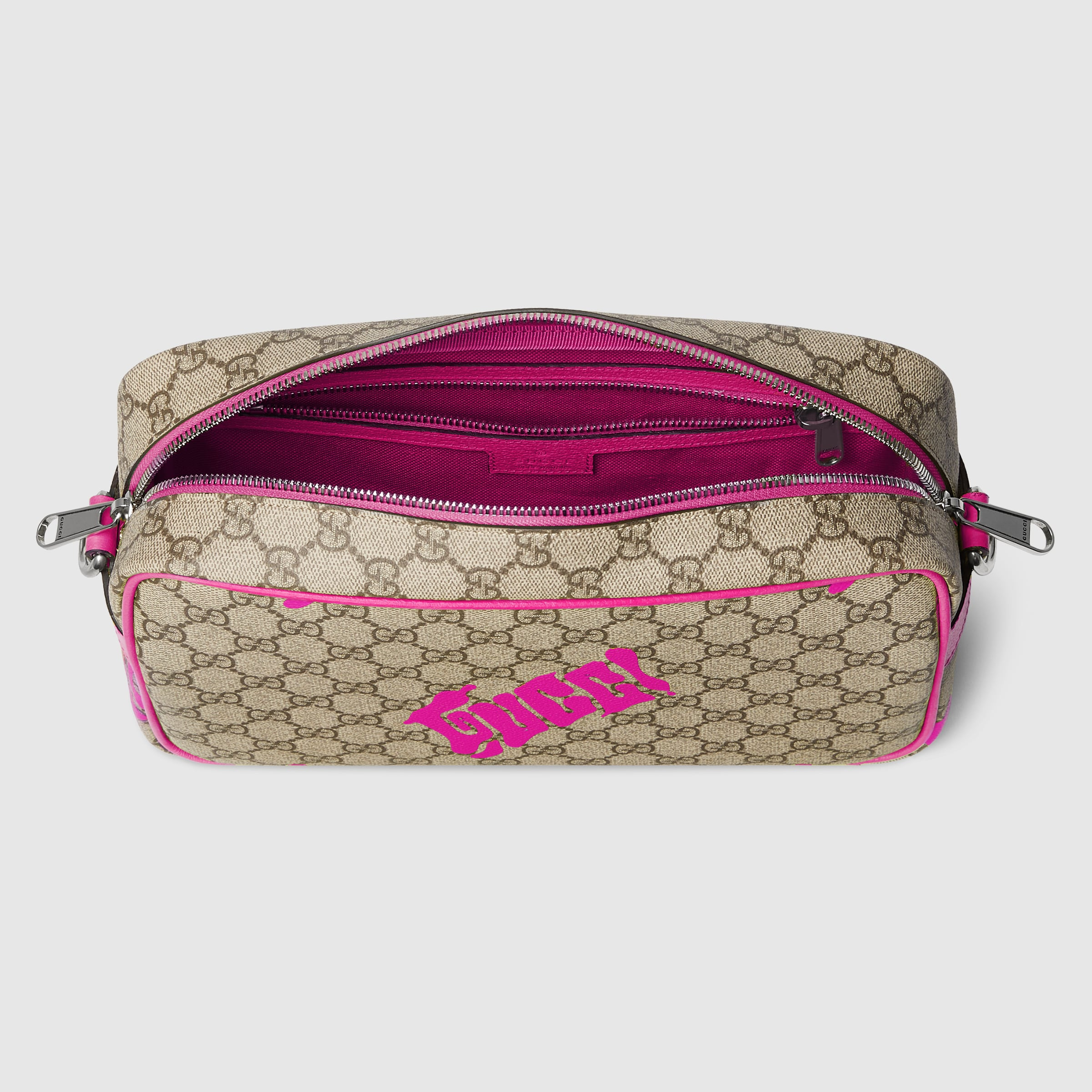 Medium crossbody bag with print - 8