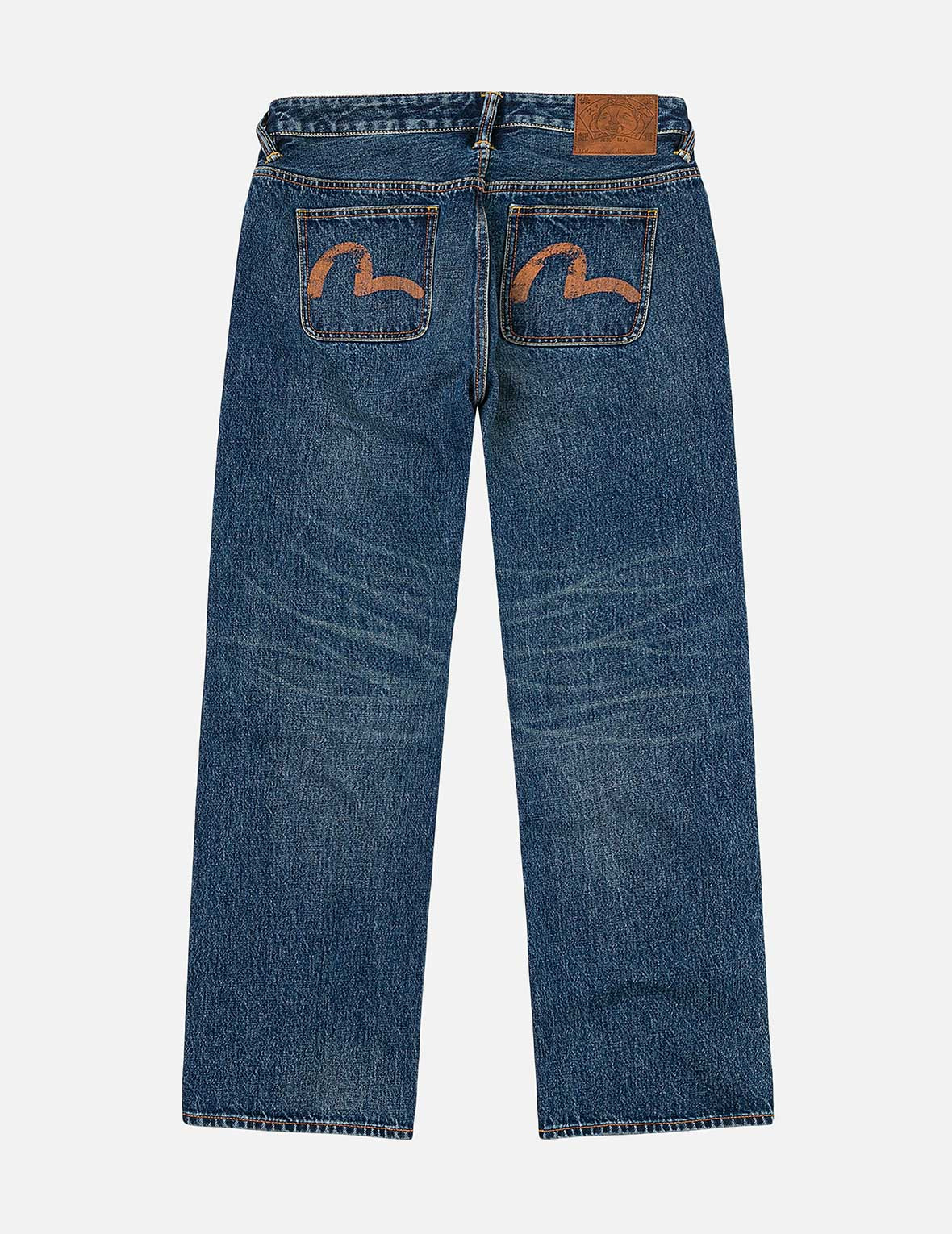 Distressed Seagull Print Regular Fit Denim Jeans - 3