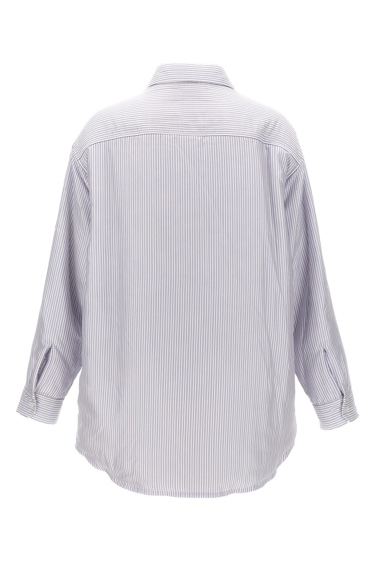 Maison Margiela Men Striped Shirt Jacket - 3