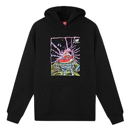 New Balance Printing logo Couple Style Black AMT93660-BK - 1