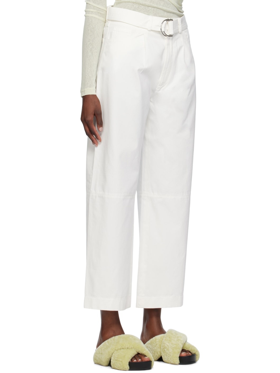 White Radia Trousers - 2