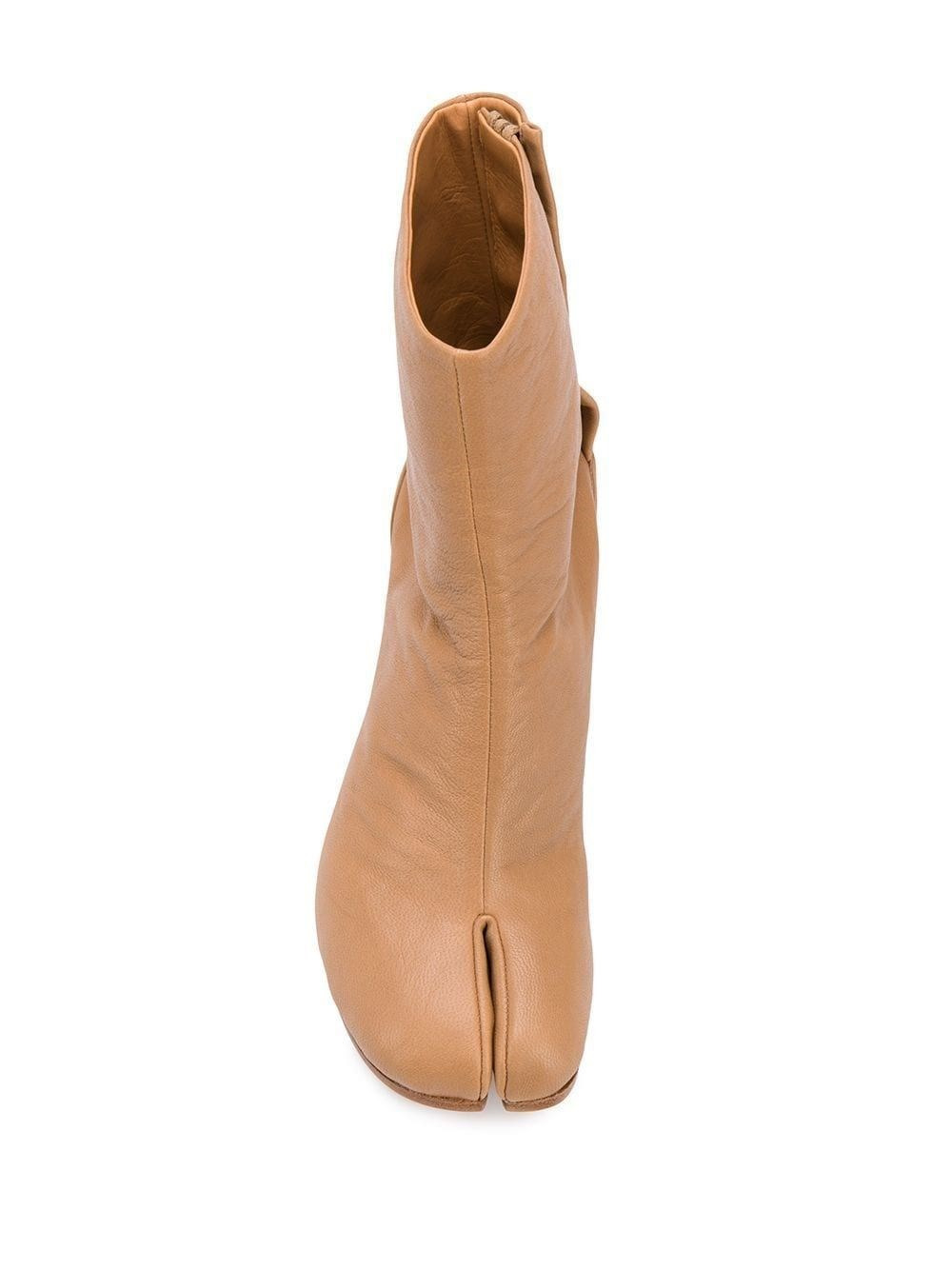 Tabi leather ankle boots - 23