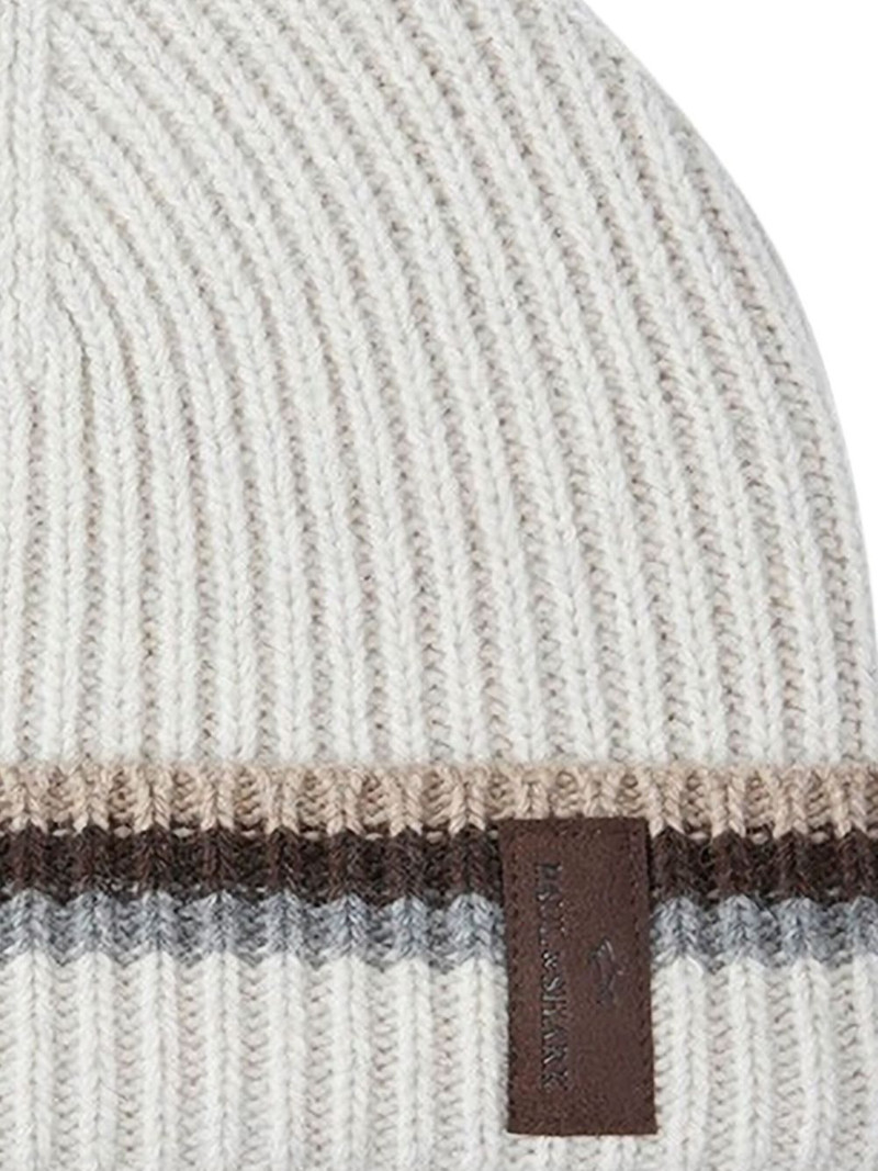 Paul & Shark ribbed beanie hat outlook