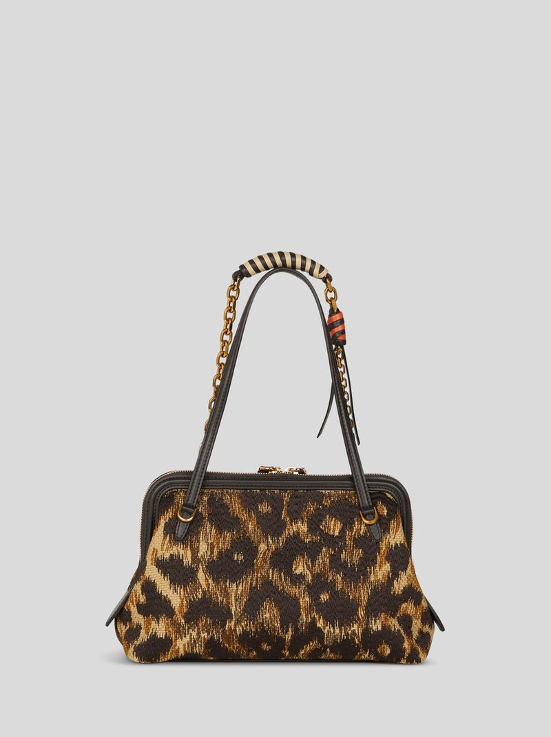 SMALL RAFFIA DOC BAG WITH ANIMAL EMBROIDERY 3