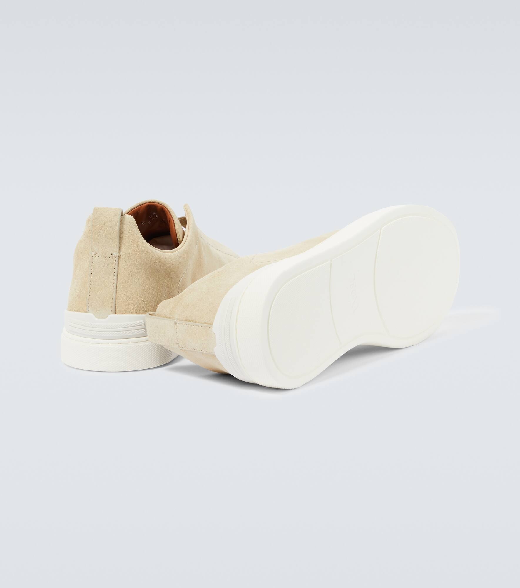 Triple Stitch suede sneakers - 7