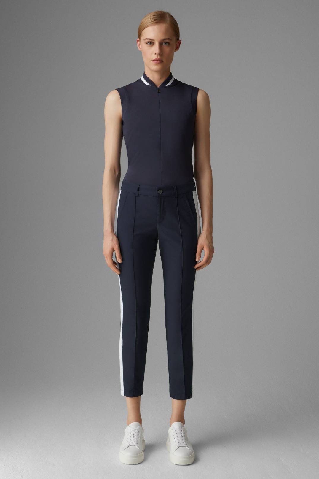 EDDI FUNCTIONAL PANTS IN NAVY BLUE/WHITE - 4