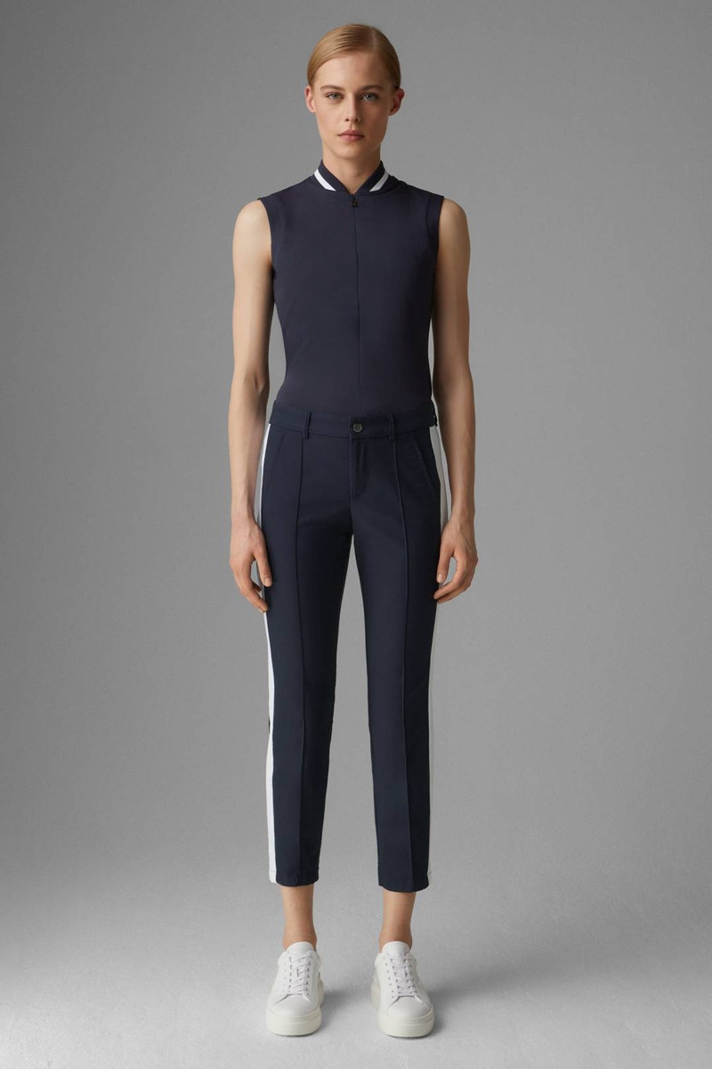 BOGNER EDDI FUNCTIONAL PANTS IN NAVY BLUE/WHITE outlook