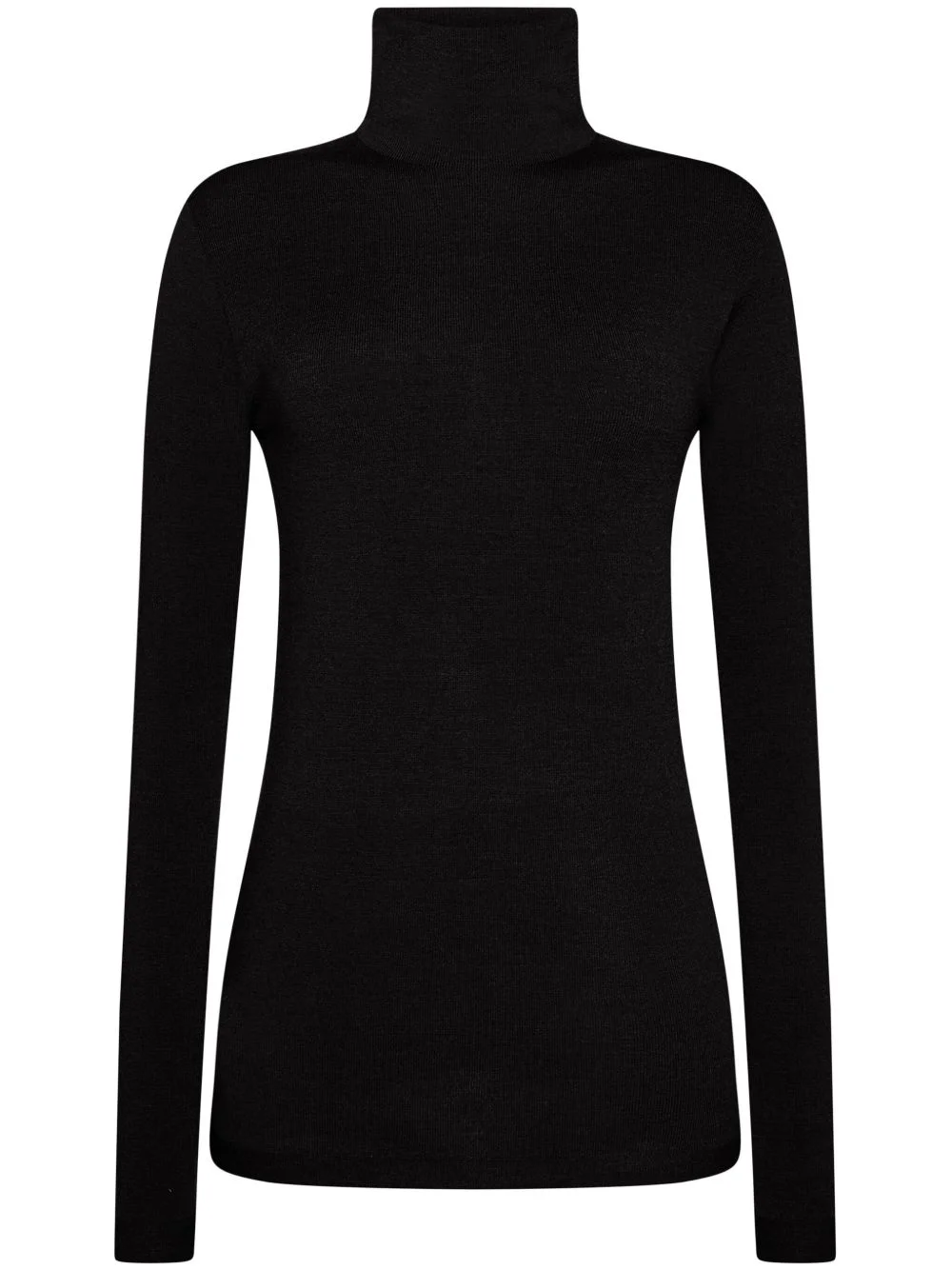 long-sleeve knit top - 1