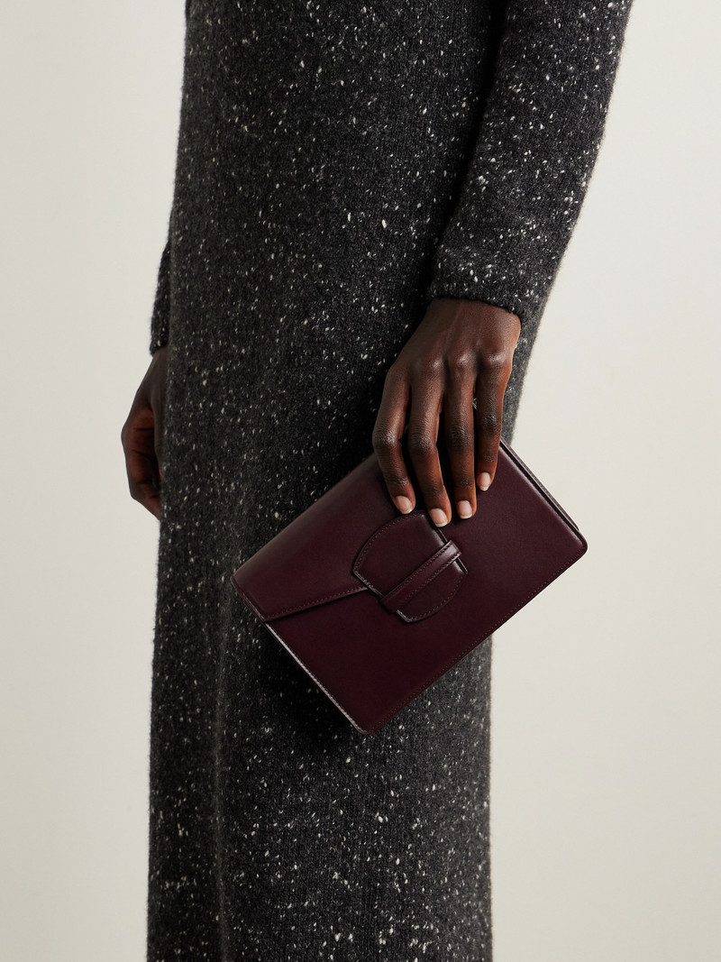 The Row Leather Clutch outlook