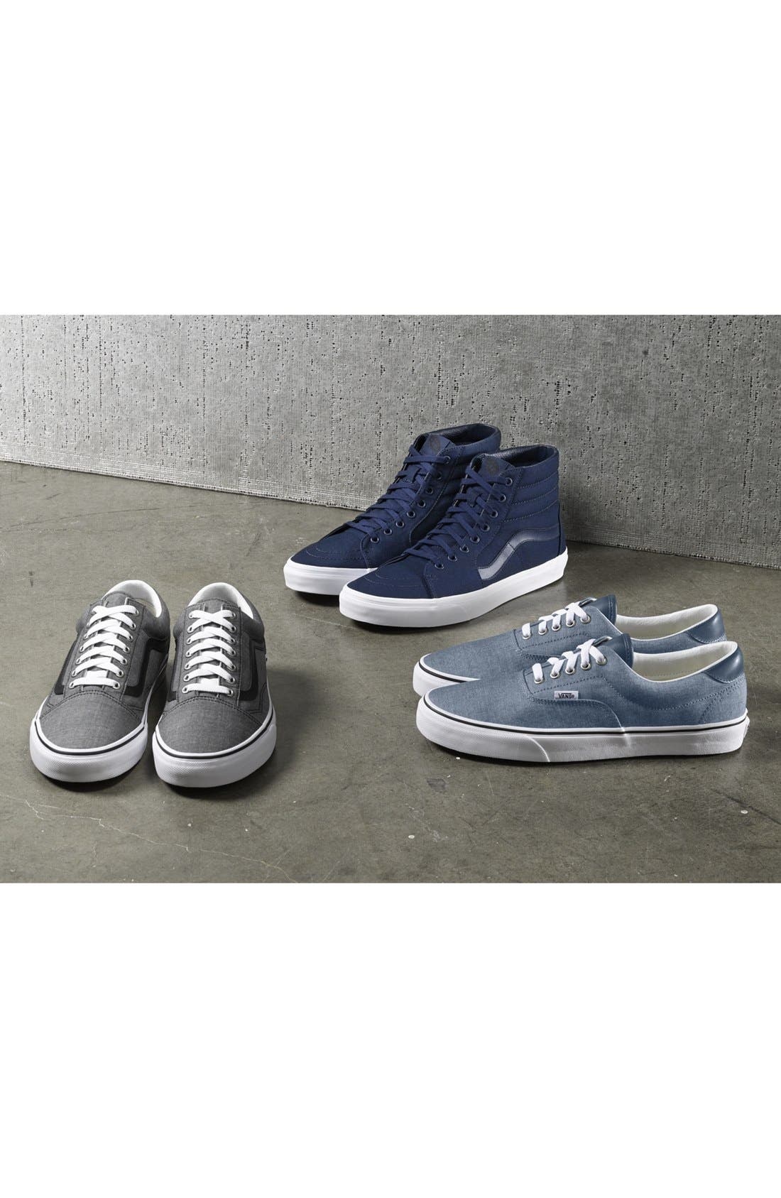 Vans Sk8-Hi Sneaker in Black/black/white at Nordstrom - 5