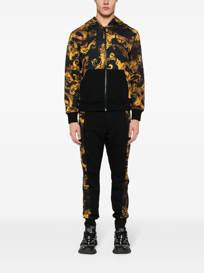 VERSACE JEANS COUTURE Watercolour Couture hooded jacket outlook