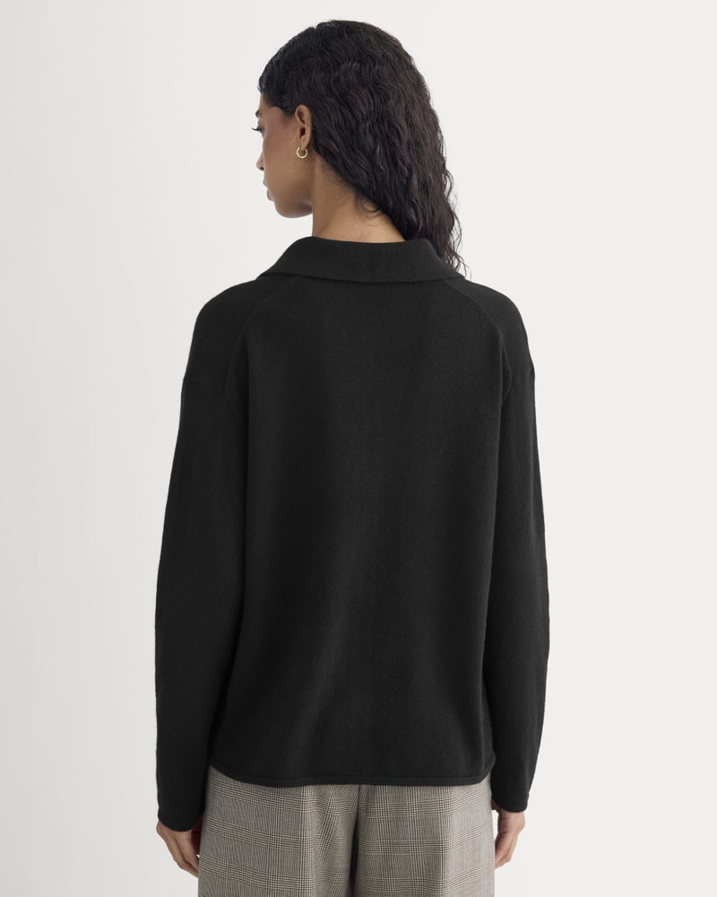 CASHMERE BUTTON-UP SHIRT 5