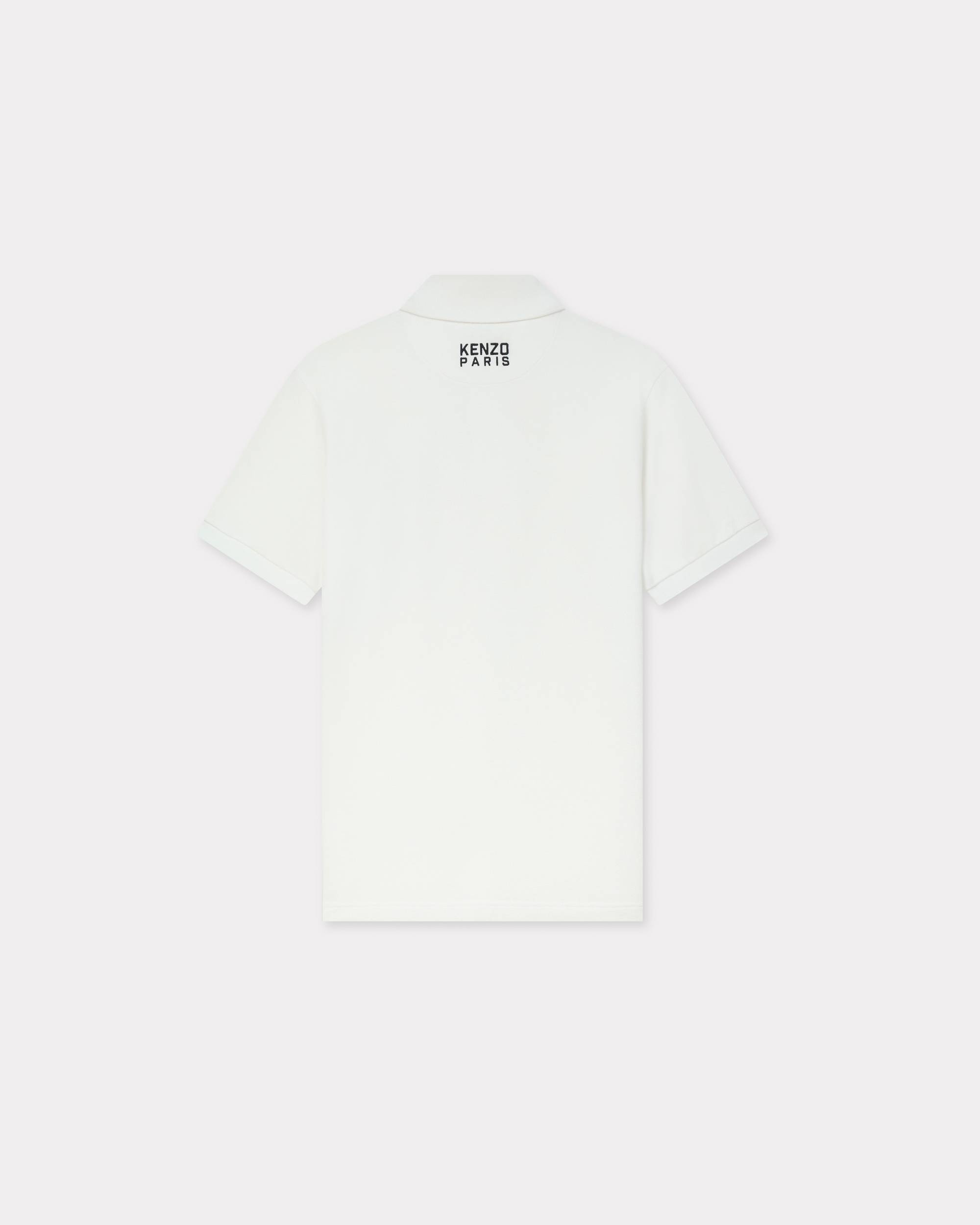 'KENZO Happy Tiger' embroidered slim polo in cotton - 2