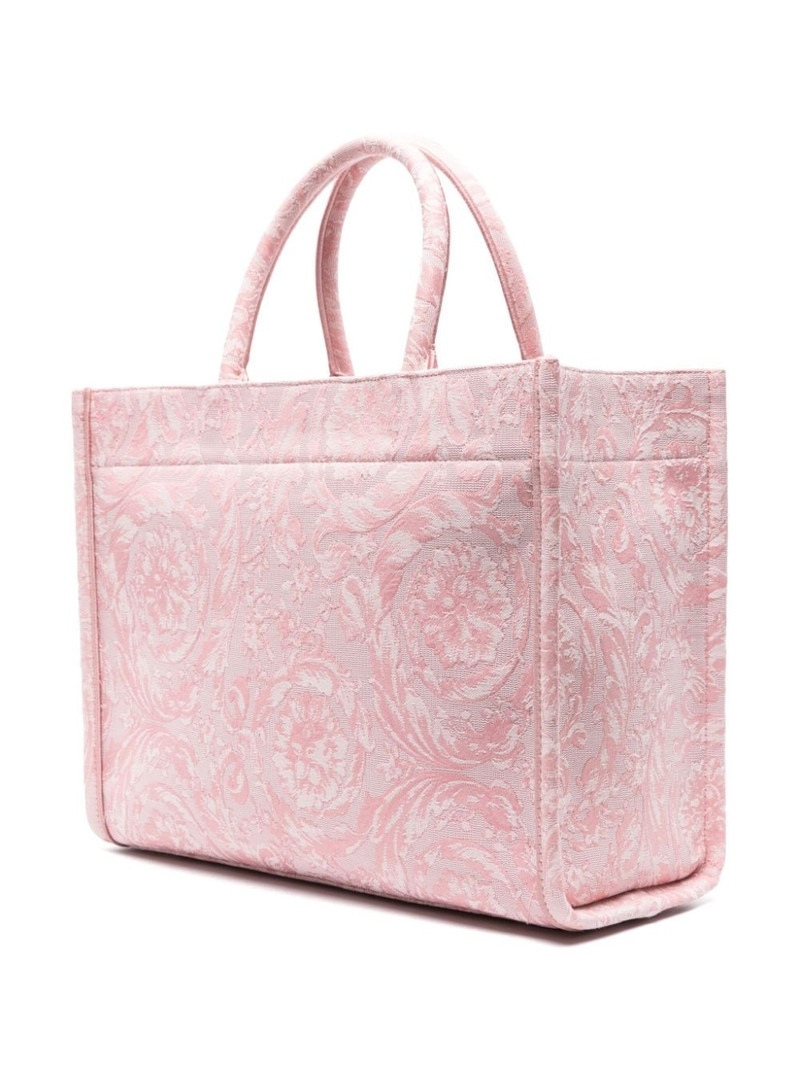 VERSACE Athena Barocco-print tote bag outlook