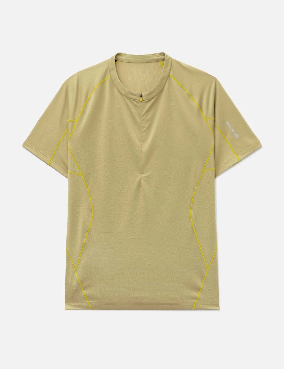 SOLUS HALF-ZIP SHORT SLEEVE T-SHIRT - 1