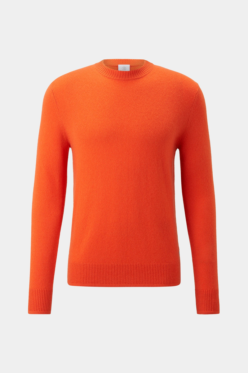 Brendon cashmere sweater in Orange 4