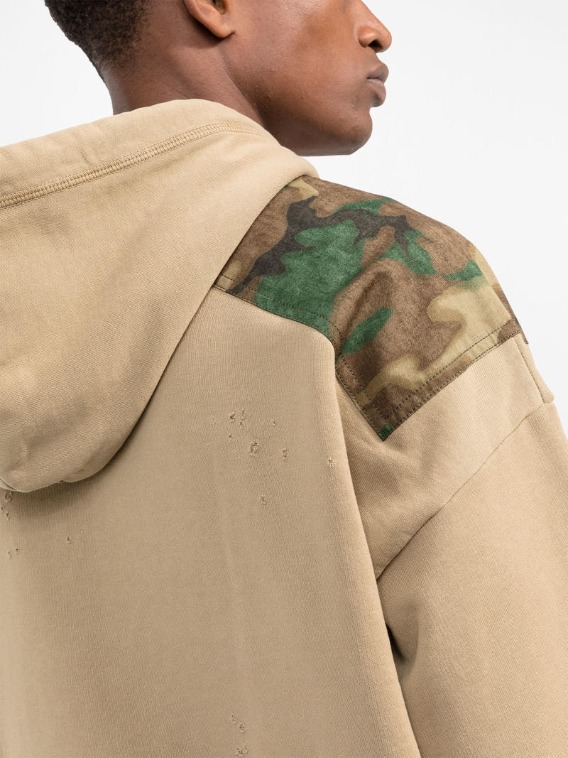 logo-print hoodie 4