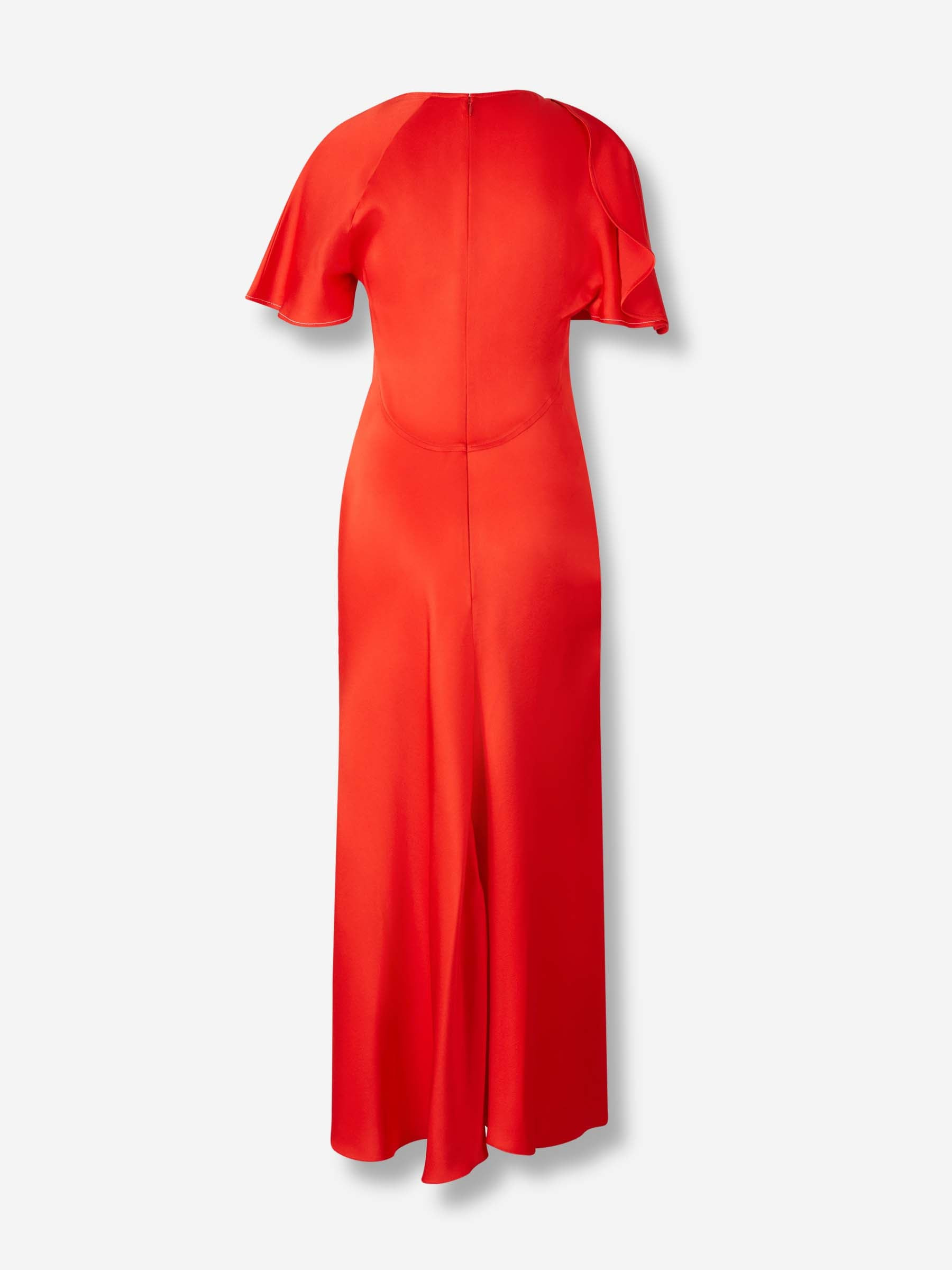SATIN MIDI DRESS - 2
