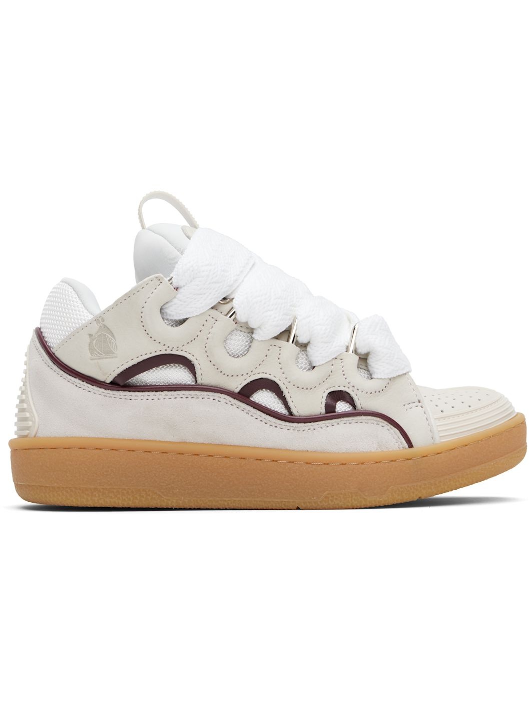 SSENSE Exclusive Beige Curb Sneakers - 1