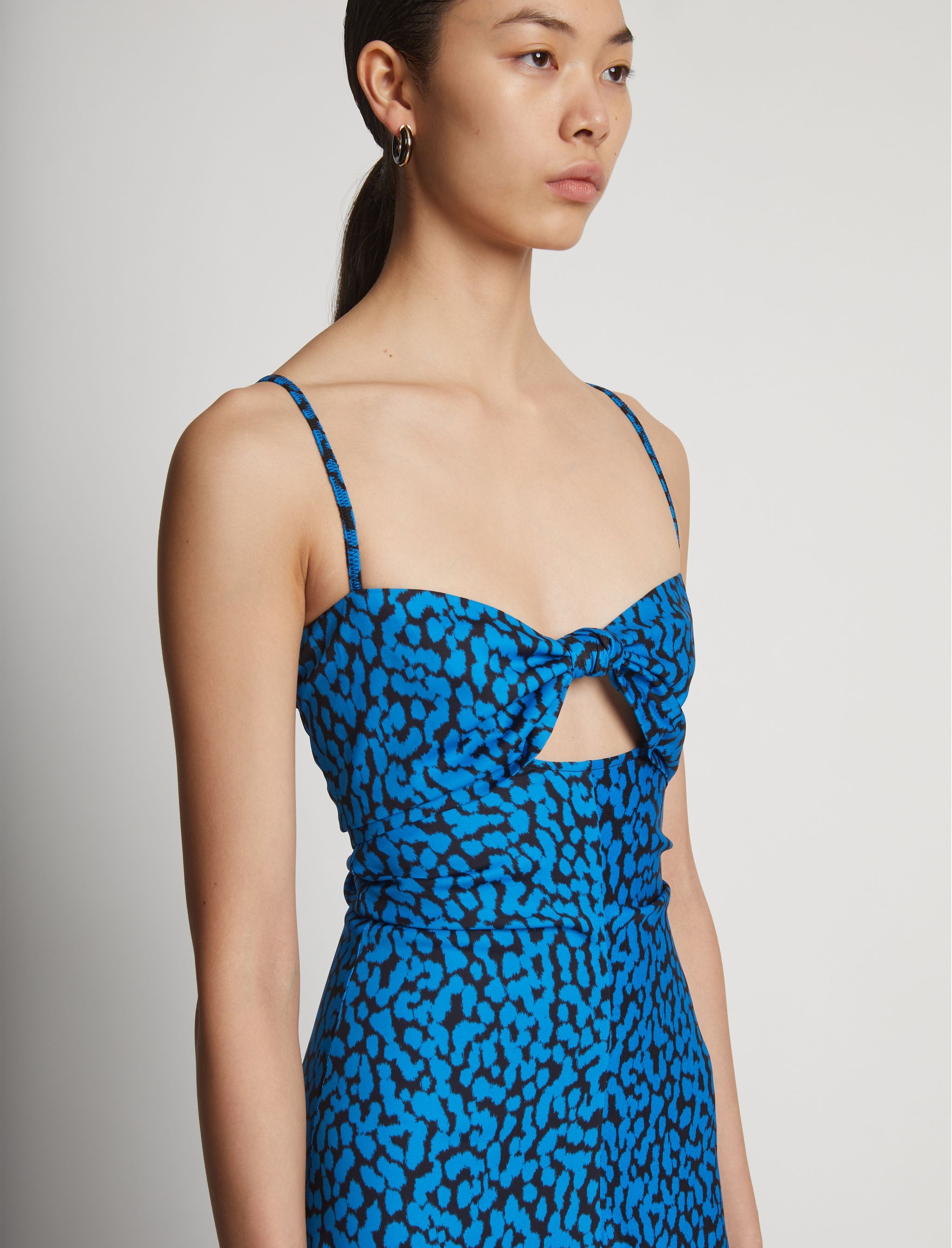 Printed Leopard Tank Dress - 5