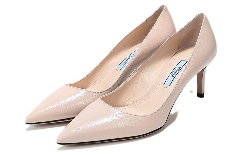 (WMNS) PRADA Pointed Saffiano Leather Heels 'Nude' 1I834I_3A9S_F0236_F_065 - 3