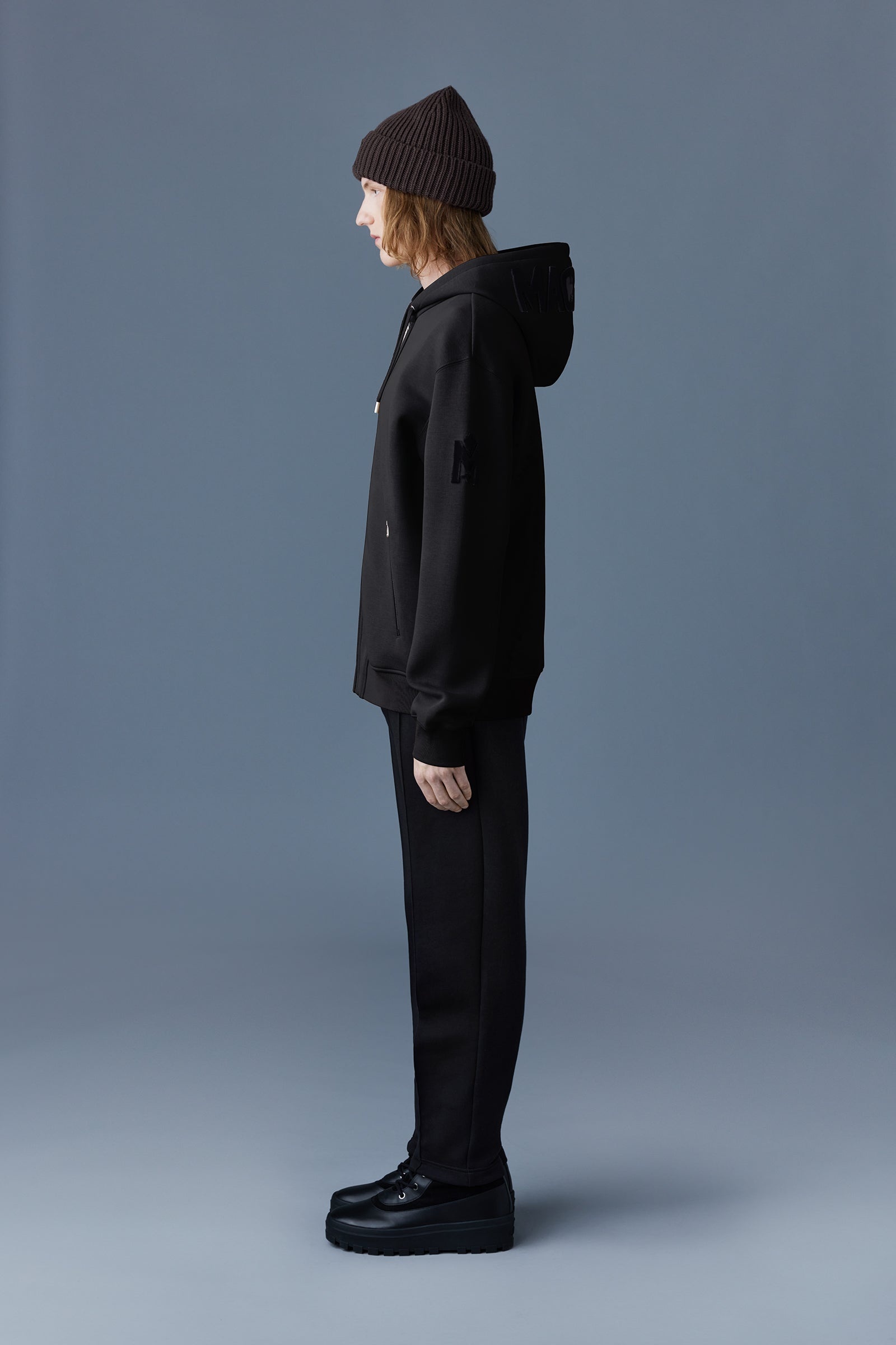 KRYS Zip-up with velvet embroidery - 3