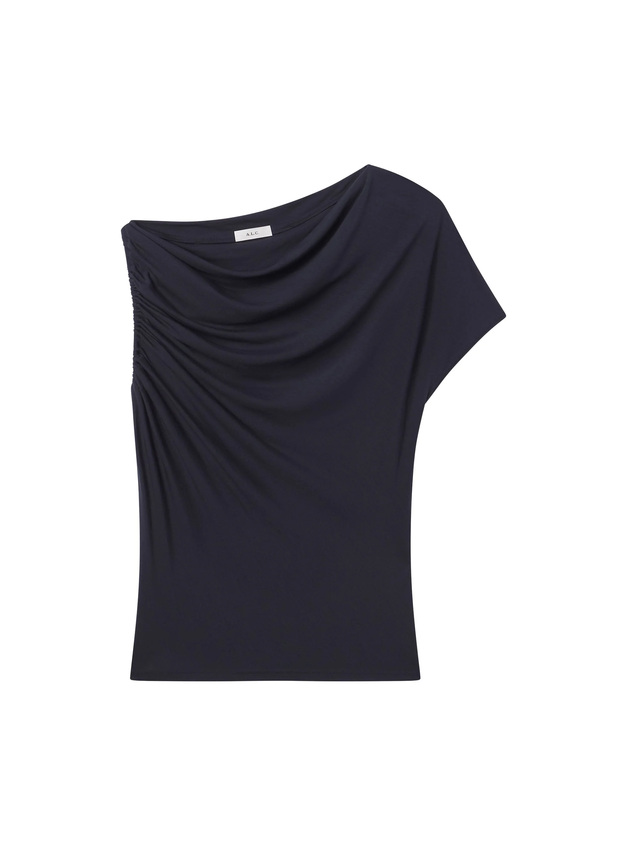 Halle One Shoulder Tee - 1